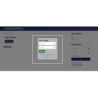 Joomla Pop-up Login