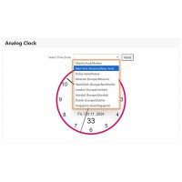 Joomla Clock Module with Time Zone Options