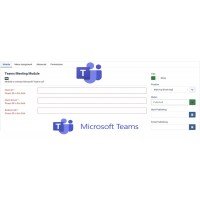 Joomla module that connects Microsoft Teams call