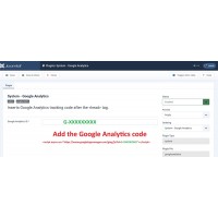 Joomla Google Analytics Plugin