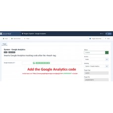 Joomla Google Analytics Plugin