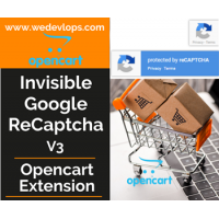 Google Invisible ReCAPTCHA V3 for Opencart