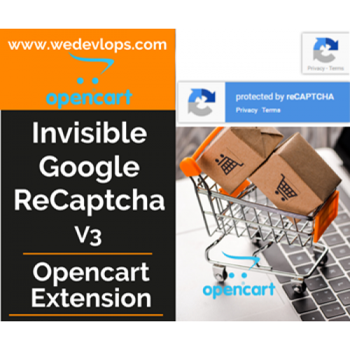 Google Invisible ReCAPTCHA V3 for Opencart