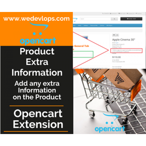 Product Extra Information for Opencart