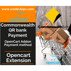 Commonwealth Bank QR Payment for Opencart 