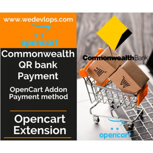 Commonwealth QR payment for Opencart