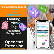 Floating Price Tag Animation Plugin for Opencart