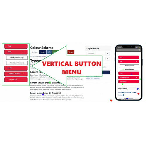 Vertical Menu for Joomla