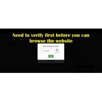 Joomla Google reCAPTCHA Verification Module - Verify first to browse