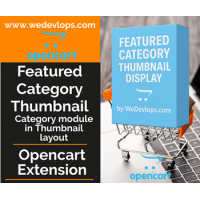 Featured Category Thumbnail Layout