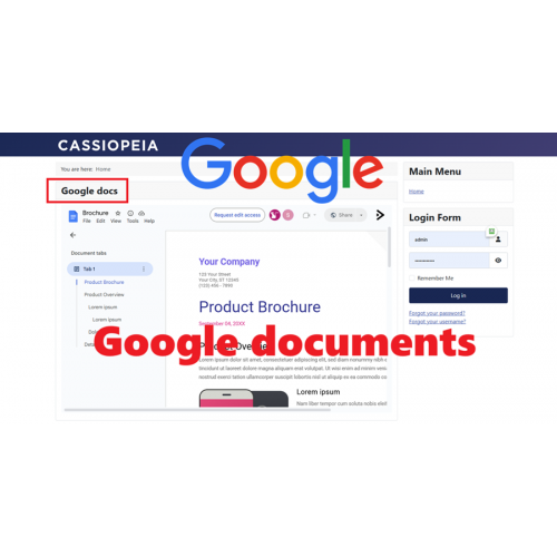 Google Documents Integration