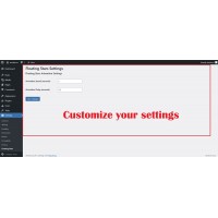 Floating stars animation for wordpress PRO