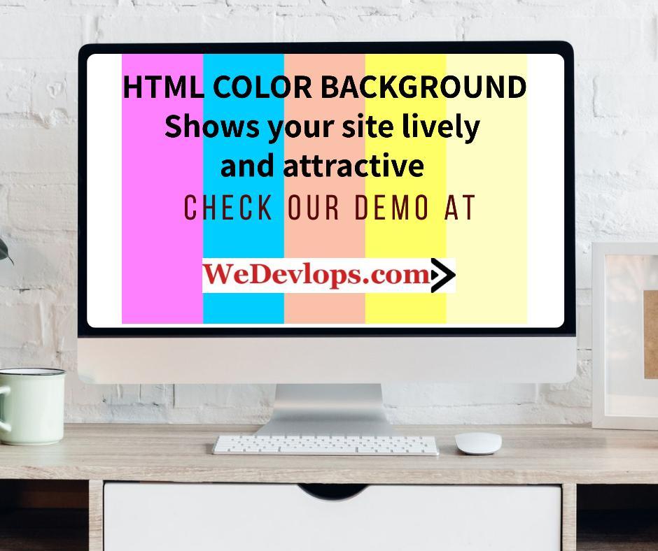 HTML Color background Modulefor Joomla
