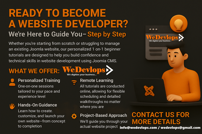 Ready to Become a Website Developer? We’re Here to Guide You