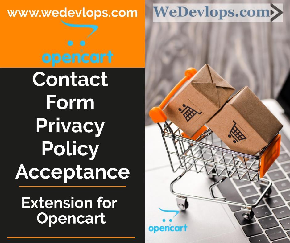 Contact Form Privacy Policy Acceptancefor Opencart