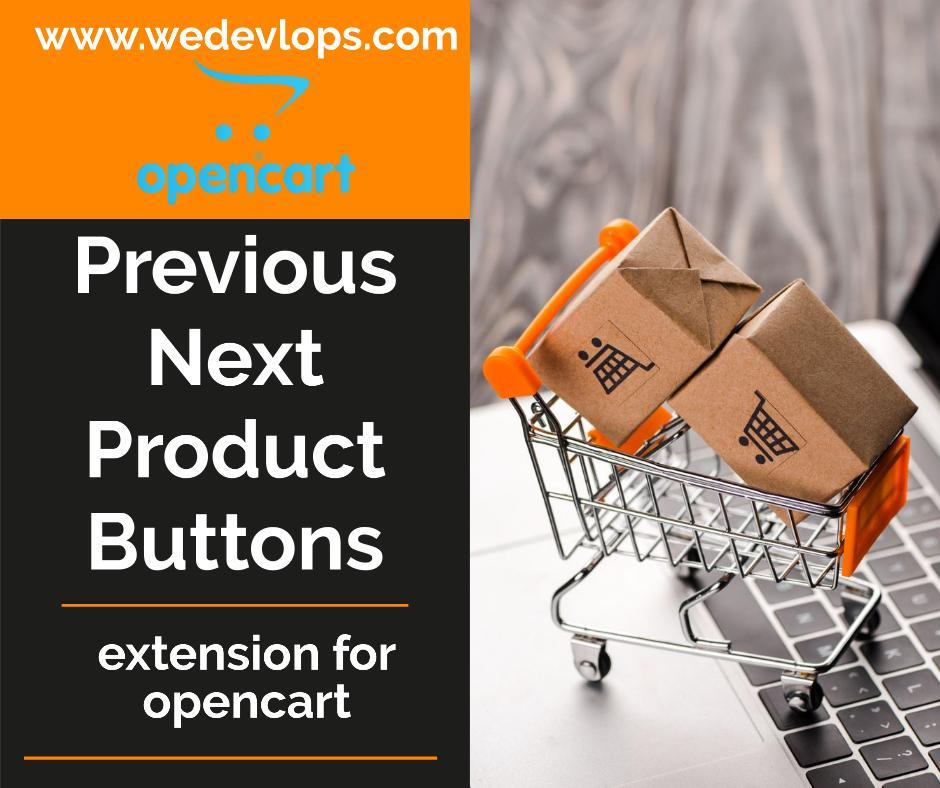 Previous Next Product Buttonsfor Opencart