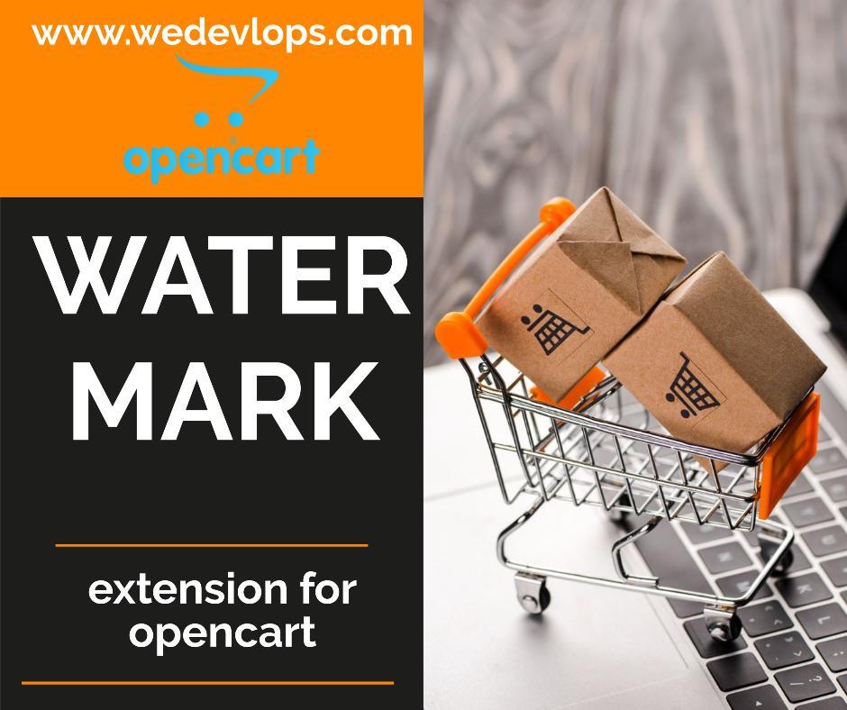 Watermark for Opencart